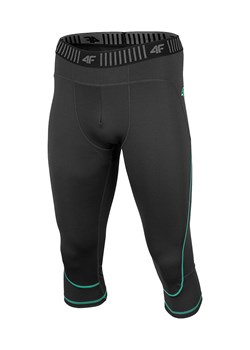 4F Legginsy funkcyjne w kolorze antracytowo-turkusowym ze sklepu Limango Polska w kategorii Spodnie męskie - zdjęcie 188639882