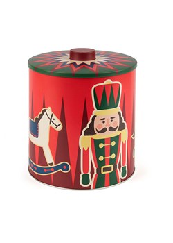 Trendy Kitchen by EXCÉLSA Pojemnik w kolorze czerwono-zielonym - wys. 20 cm ze sklepu Limango Polska w kategorii Pojemniki kuchenne - zdjęcie 188640003