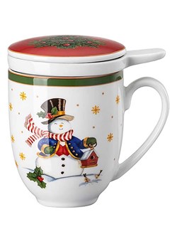 Hutschenreuther Kubek ze wzorem do herbaty - 360 ml ze sklepu Limango Polska w kategorii Dzbanki i zaparzacze - zdjęcie 188640094