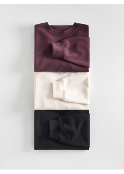 Reserved - Bluza z modalem - ciemnofioletowy ze sklepu Reserved w kategorii Bluzy damskie - zdjęcie 188640674
