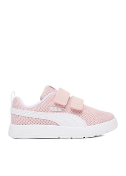 Sneakersy Puma EO-COURTFLEX V3 MESH PS 39808503 Różowy ze sklepu eobuwie.pl w kategorii Buty sportowe dziecięce - zdjęcie 188640790