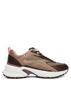 Sneakersy Calvin Klein Hike Run Ckstripe Mesh HW0HW03002 Różowy ze sklepu eobuwie.pl w kategorii Buty sportowe damskie - zdjęcie 188640801