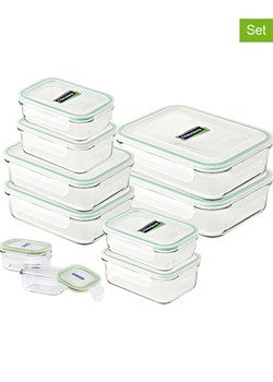 Glasslock Pojemniki (10 szt.) "Classic Type" w kolorze zielonym ze sklepu Limango Polska w kategorii Pojemniki kuchenne - zdjęcie 188641932