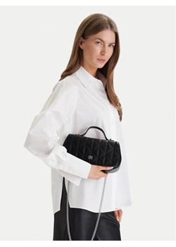 Calvin Klein Torebka Quilted Top Handle Chain Bag LV04F3410G Czarny ze sklepu MODIVO w kategorii Kopertówki - zdjęcie 188642002