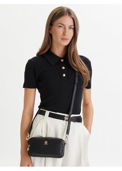 Tommy Hilfiger Torebka Th Daily Camera Bag Mono AW0AW18414 Czarny ze sklepu MODIVO w kategorii Listonoszki - zdjęcie 188642043