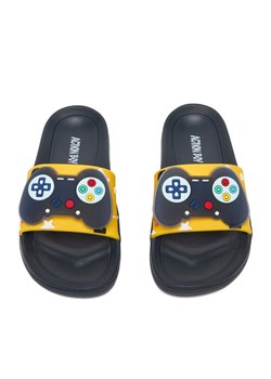Action Boy Klapki P3047079K Żółty ze sklepu MODIVO w kategorii Klapki dziecięce - zdjęcie 188642054