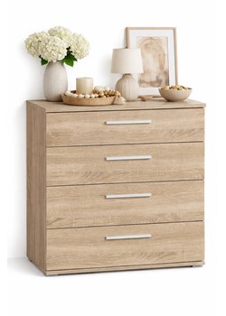 Komoda z szufladami  dąb sonomaE1-C87 ze sklepu Edinos.pl w kategorii Komody - zdjęcie 188643511