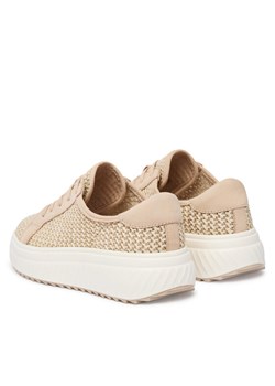 Sneakersy Caprice 9-23710-46 Beżowy ze sklepu eobuwie.pl w kategorii Buty sportowe damskie - zdjęcie 188643630