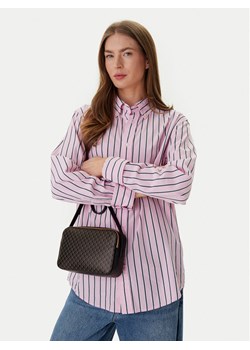 Calvin Klein Torebka Emblem Aop Elongated Camera Bag LV04F3268G Czarny ze sklepu MODIVO w kategorii Listonoszki - zdjęcie 188644272