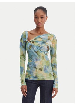 Bardot Bluzka Marisol 60306TB Zielony Slim Fit ze sklepu MODIVO w kategorii Bluzki damskie - zdjęcie 188644284