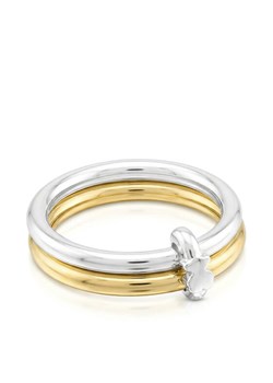 TOUS Pierścionek 1004566012 Złoty ze sklepu MODIVO w kategorii Pierścionki - zdjęcie 188644304