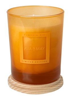 AVA &amp; MAY Świeca zapachowa "Pumpkin Pie" - 180 g ze sklepu Limango Polska w kategorii Świece i dyfuzory - zdjęcie 188644961