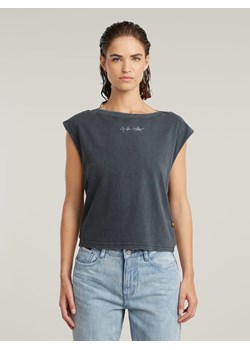 G-Star Koszulka w kolorze antracytowym ze sklepu Limango Polska w kategorii Bluzki damskie - zdjęcie 188645110