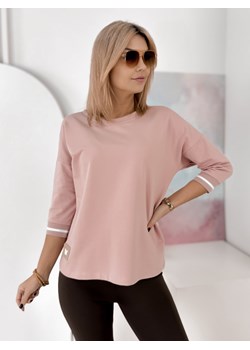 bluzka aristo pudrowy róż one size ze sklepu UBRA w kategorii Bluzki damskie - zdjęcie 188645600