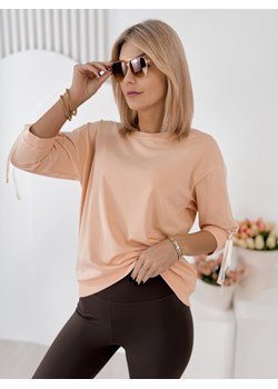bluzka orlando brzoskwiniowa one size ze sklepu UBRA w kategorii Bluzki damskie - zdjęcie 188645700