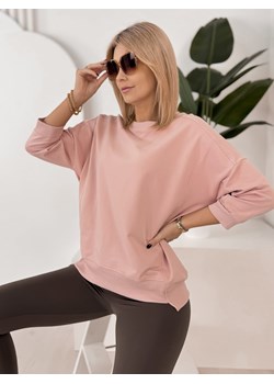 bluzka lorraine pudrowy róż one size ze sklepu UBRA w kategorii Bluzki damskie - zdjęcie 188645800