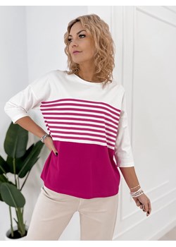 bluzka noemi różowa one size ze sklepu UBRA w kategorii Bluzki damskie - zdjęcie 188645841