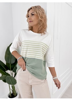 bluzka noemi pistacjowa one size ze sklepu UBRA w kategorii Bluzki damskie - zdjęcie 188645852