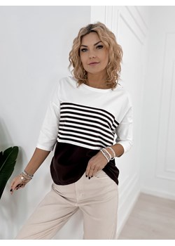 bluzka noemi ciemnobrązowa one size ze sklepu UBRA w kategorii Bluzki damskie - zdjęcie 188645882