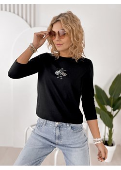 bluzka jaquen czarna one size ze sklepu UBRA w kategorii Bluzki damskie - zdjęcie 188645903