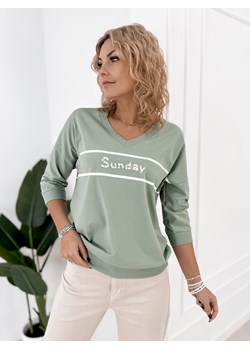 bluzka torres pistacjowa one size ze sklepu UBRA w kategorii Bluzki damskie - zdjęcie 188645943