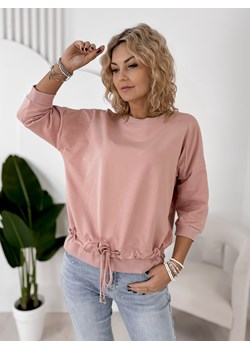 bluzka morante pudrowy róż one size ze sklepu UBRA w kategorii Bluzki damskie - zdjęcie 188645980