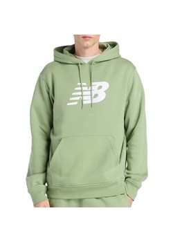 Bluza męska New Balance MT43904AAR - zielona ze sklepu streetstyle24.pl w kategorii Bluzy męskie - zdjęcie 188646200