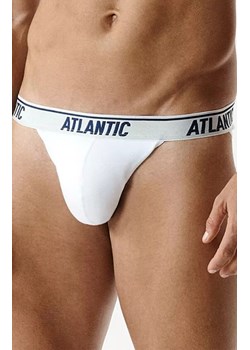 Atlantic 3-pack slipy męskie tanga 3MP-220-BIAŁY, Kolor biały, Rozmiar S, ATLANTIC ze sklepu Intymna w kategorii Majtki męskie - zdjęcie 188646212