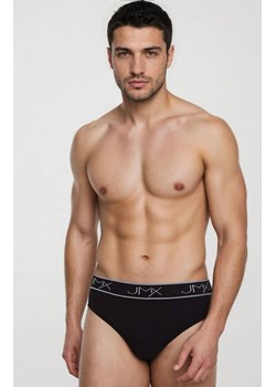 Slipy męskie bezszwowe czarne Carbon, Kolor czarny, Rozmiar M, Julimex ze sklepu Intymna w kategorii Majtki męskie - zdjęcie 188646243