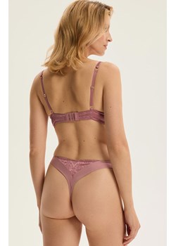 Esotiq biustonosz push-up z łańcuszkiem Charm 43982-39X, Kolor różowy, Rozmiar 65C, Esotiq ze sklepu Intymna w kategorii Biustonosze - zdjęcie 188646451