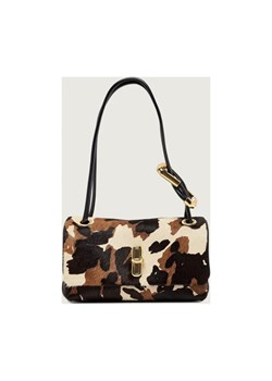 Marc Jacobs Skórzana torebka na ramię The Cow Haircalf Mini Dual Shoulder Bag ze sklepu Gomez Fashion Store w kategorii Listonoszki - zdjęcie 188647113