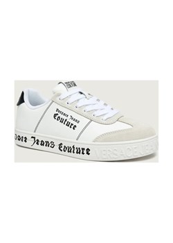 Versace Jeans Couture Skórzane sneakersy FONDO COURT 88 DIS. SK6 | zamsz ze sklepu Gomez Fashion Store w kategorii Buty sportowe męskie - zdjęcie 188647211