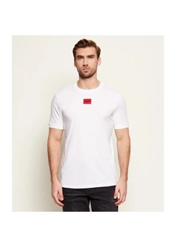 HUGO T-shirt Diragolino212 | Regular Fit ze sklepu Gomez Fashion Store w kategorii T-shirty męskie - zdjęcie 188647871