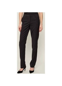 BOSS BLACK Wełniane spodnie Tameah | Slim Fit ze sklepu Gomez Fashion Store w kategorii Spodnie damskie - zdjęcie 188652594