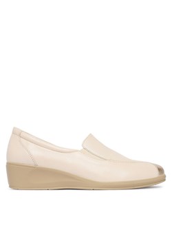 Półbuty Caprice 9-24350-45 Beżowy ze sklepu eobuwie.pl w kategorii Półbuty damskie - zdjęcie 188652711