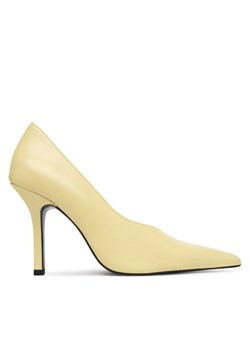 Szpilki Patrizia Pepe 8Z0106 L048 Żółty ze sklepu eobuwie.pl w kategorii Czółenka - zdjęcie 188652773