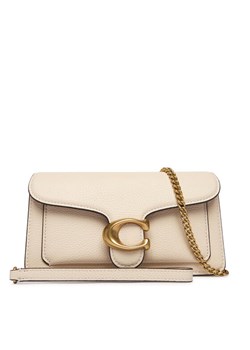 Torebka Coach Tabby Chain CBF14 Écru ze sklepu eobuwie.pl w kategorii Listonoszki - zdjęcie 188652842