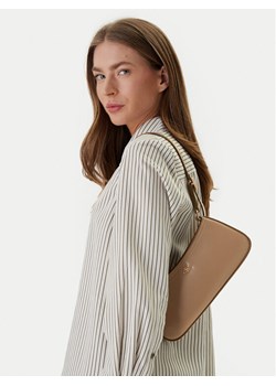 Calvin Klein Torebka Ck Small Shoulder Bag LV04F3170G Beżowy ze sklepu MODIVO w kategorii Torebki damskie - zdjęcie 188653873