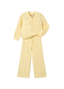 Mayoral Dres 3890 Żółty Regular Fit ze sklepu MODIVO w kategorii Komplety dziewczęce - zdjęcie 188653903