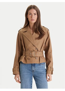 Marciano Guess Trencz 6RGL16 7446A Brązowy Regular Fit ze sklepu MODIVO w kategorii Płaszcze damskie - zdjęcie 188653933