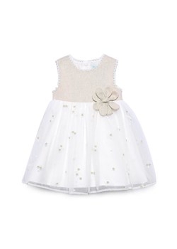 Abel & Lula Sukienka elegancka 5001 Beżowy Regular Fit ze sklepu MODIVO w kategorii Sukienki dziewczęce - zdjęcie 188653934