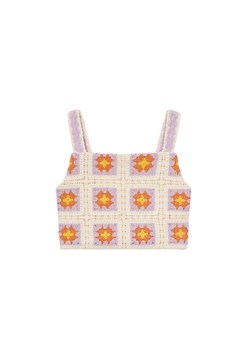 Mayoral Top 3029 Beżowy Cropped Fit ze sklepu MODIVO w kategorii Bluzki dziewczęce - zdjęcie 188653983