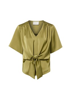 Neo Noir Bluzka damska - Casadia Kobiety oliwkowy jednolity ze sklepu vangraaf w kategorii Bluzki damskie - zdjęcie 188655330