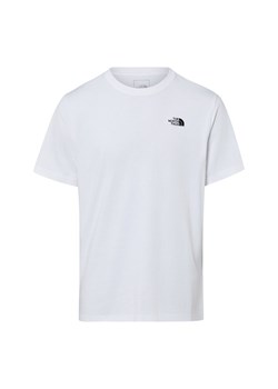 The North Face Koszulka męska Mężczyźni biały jednolity ze sklepu vangraaf w kategorii T-shirty męskie - zdjęcie 188655333