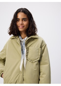 Reserved - Kurtka z kołnierzem - jasnozielony ze sklepu Reserved w kategorii Kurtki damskie - zdjęcie 188655711