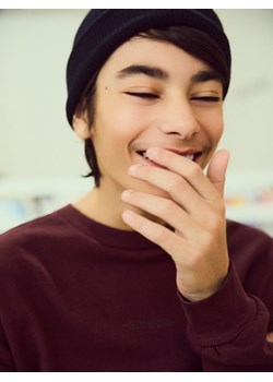 Reserved - Czapka z naszywką - czarny ze sklepu Reserved w kategorii Czapki dziecięce - zdjęcie 188655754