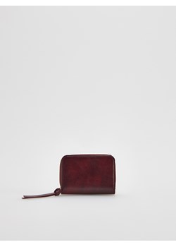 Reserved - Mały portfel z brelokiem - brązowy ze sklepu Reserved w kategorii Portfele damskie - zdjęcie 188655861