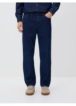 Reserved - Jeansy straight fit - granatowy ze sklepu Reserved w kategorii Jeansy męskie - zdjęcie 188656051