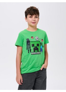 Sinsay - Koszulka Minecraft - zielony ze sklepu Sinsay w kategorii T-shirty chłopięce - zdjęcie 188656432