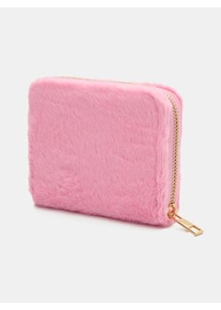 Sinsay - Portfel ze sztucznym futerkiem - różowy ze sklepu Sinsay w kategorii Portfele damskie - zdjęcie 188656472